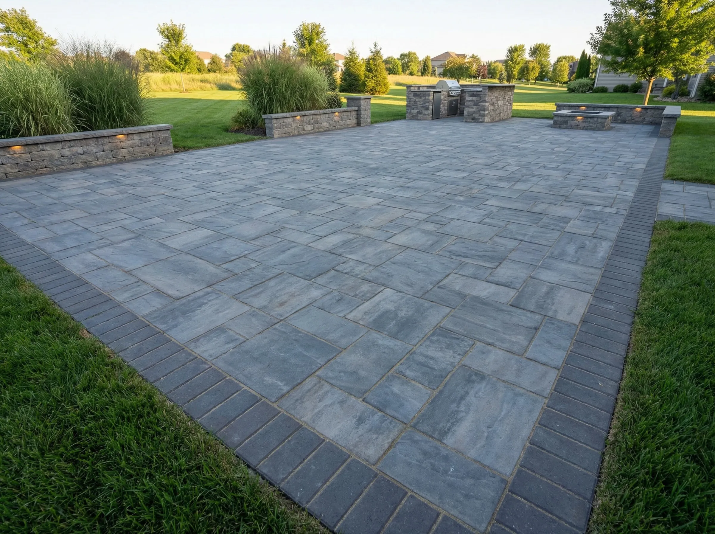Backyard Paver Patio