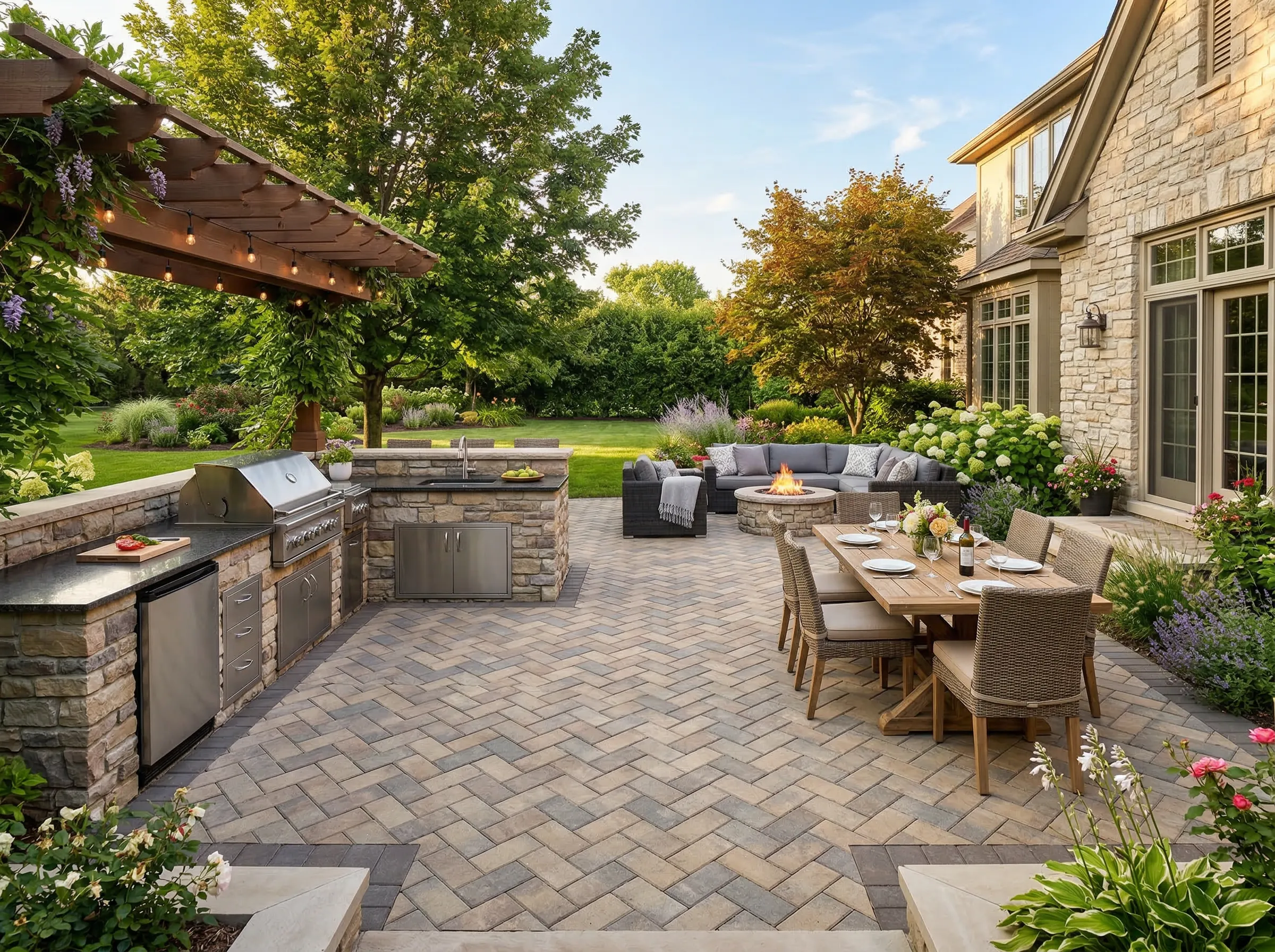 Custom Outdoor Kitchen Georgetown