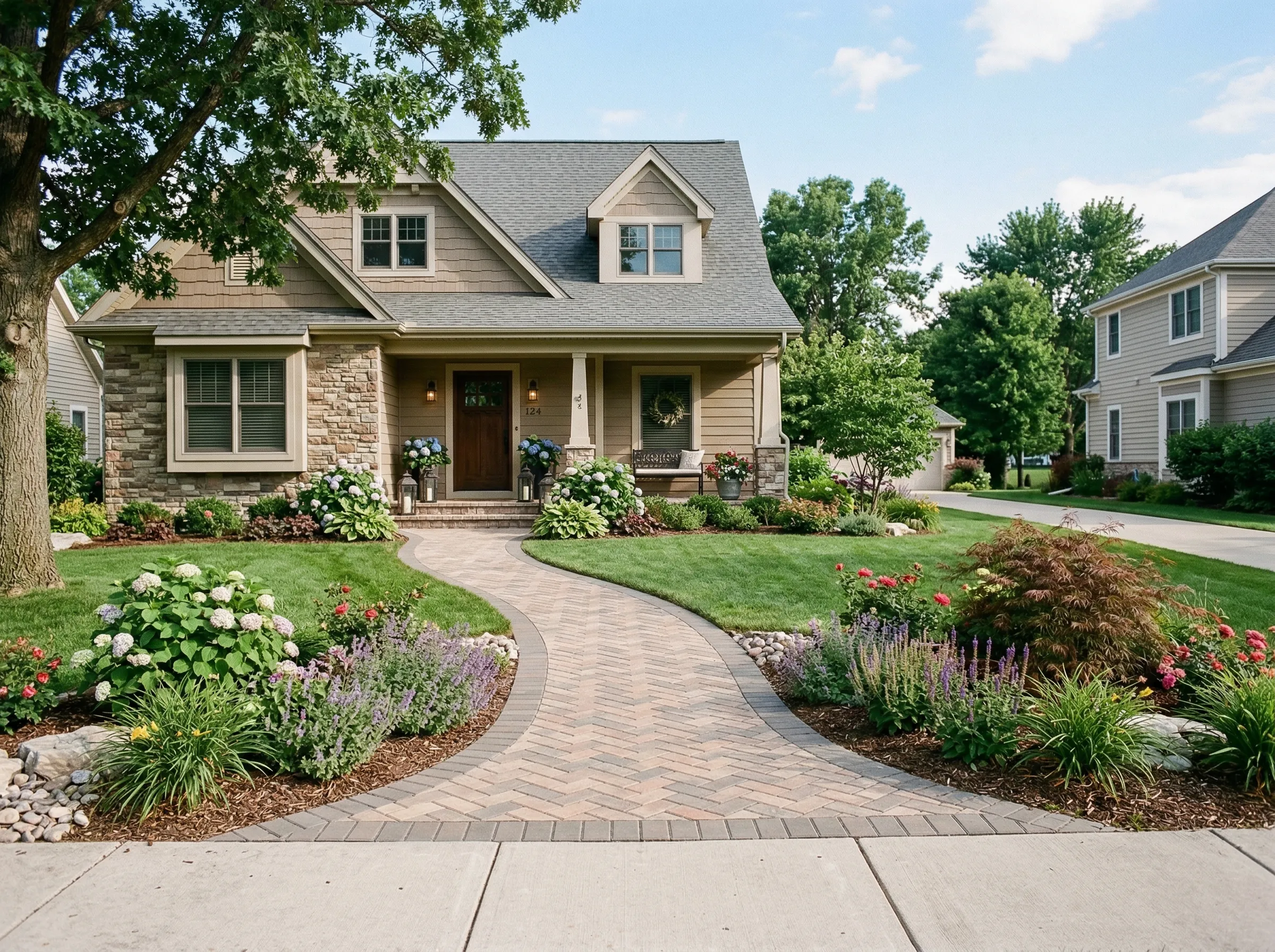 Paver Walkway Installation Georgetown KY