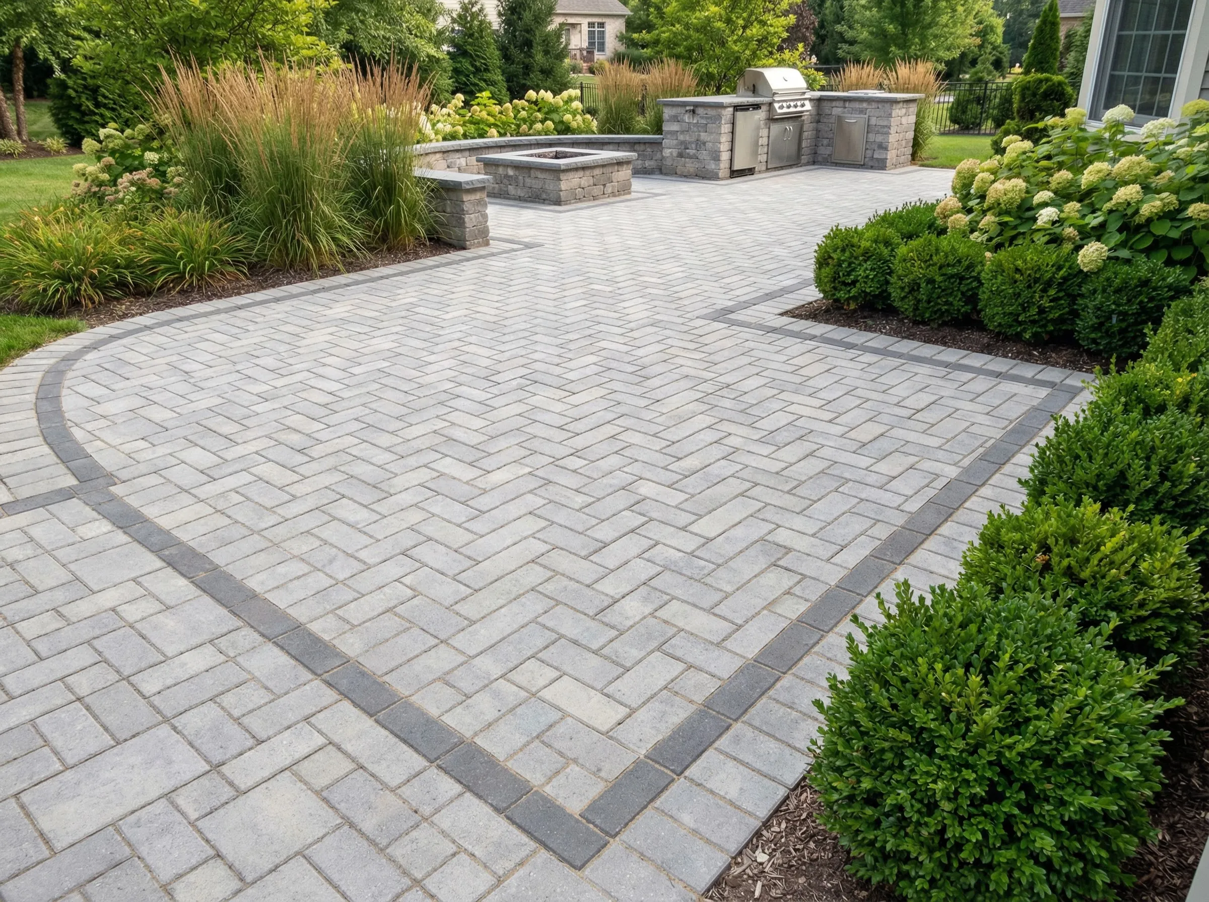 Georgetown Home Paver Patio