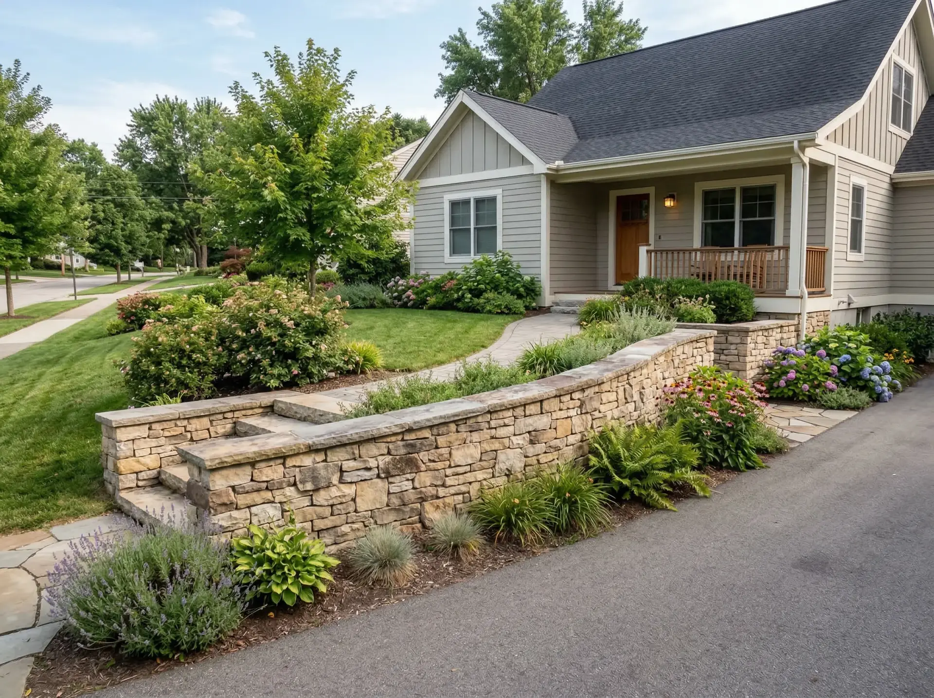 Custom Retaining Wall