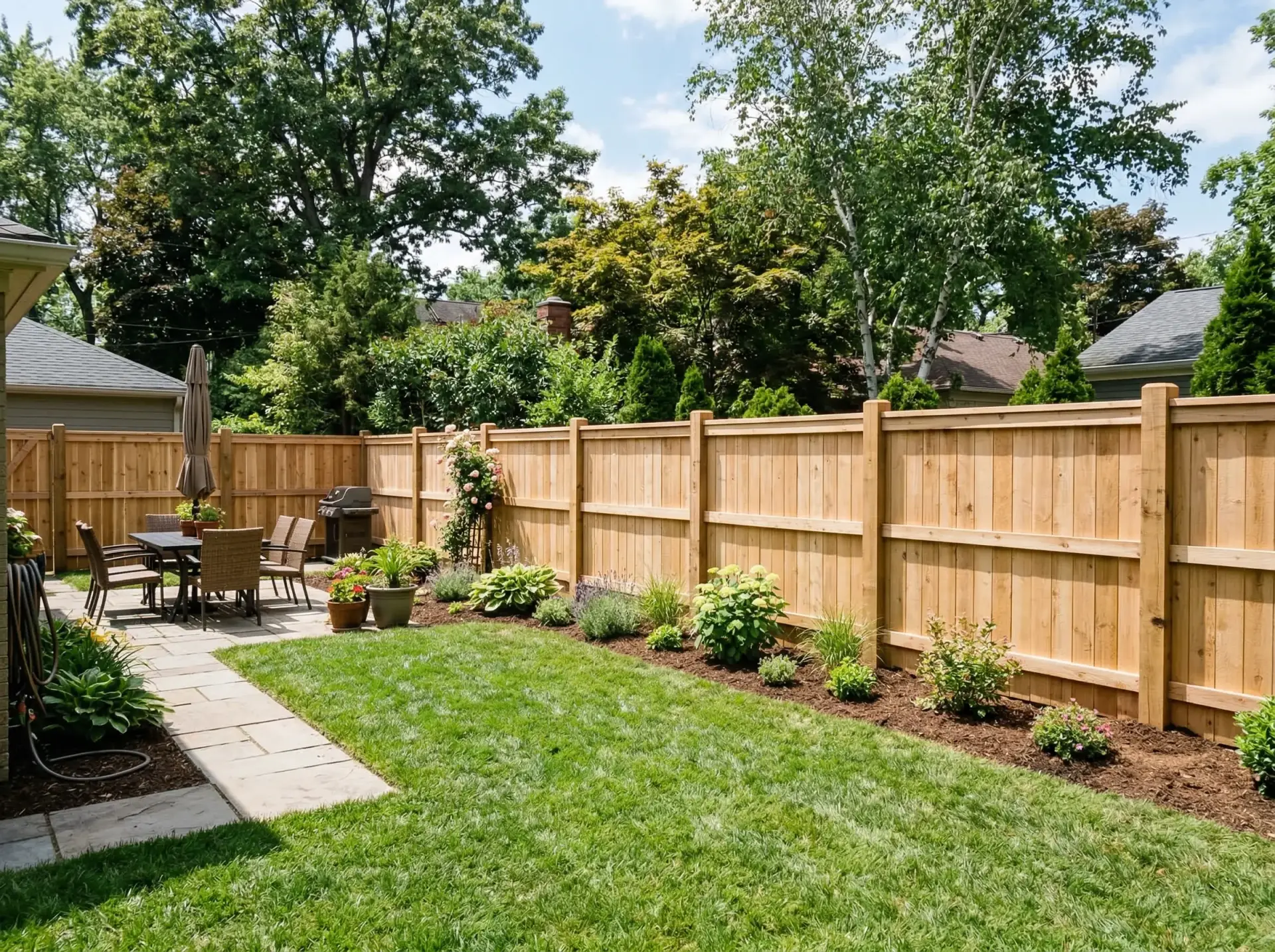 Wood Fence Installation